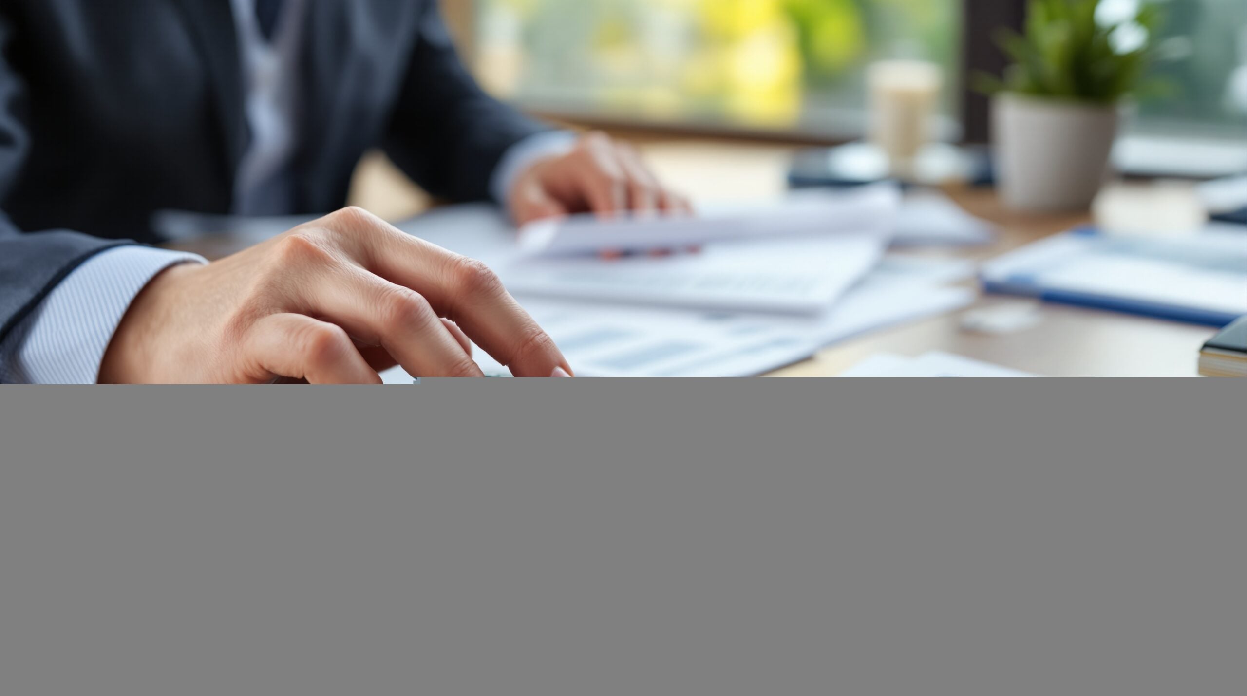 Legal forms and calculator on desk