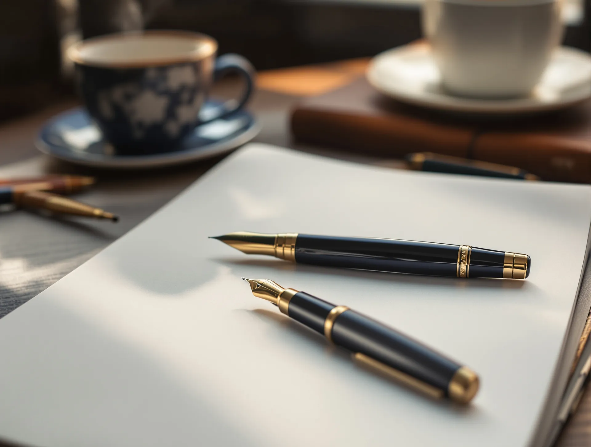 Professional workspace preparing cohabitation agreement