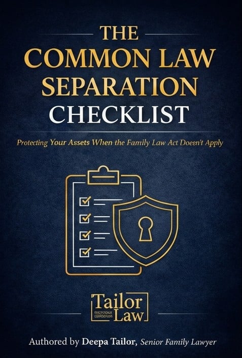 Common Law Separation Checklist Book Cover