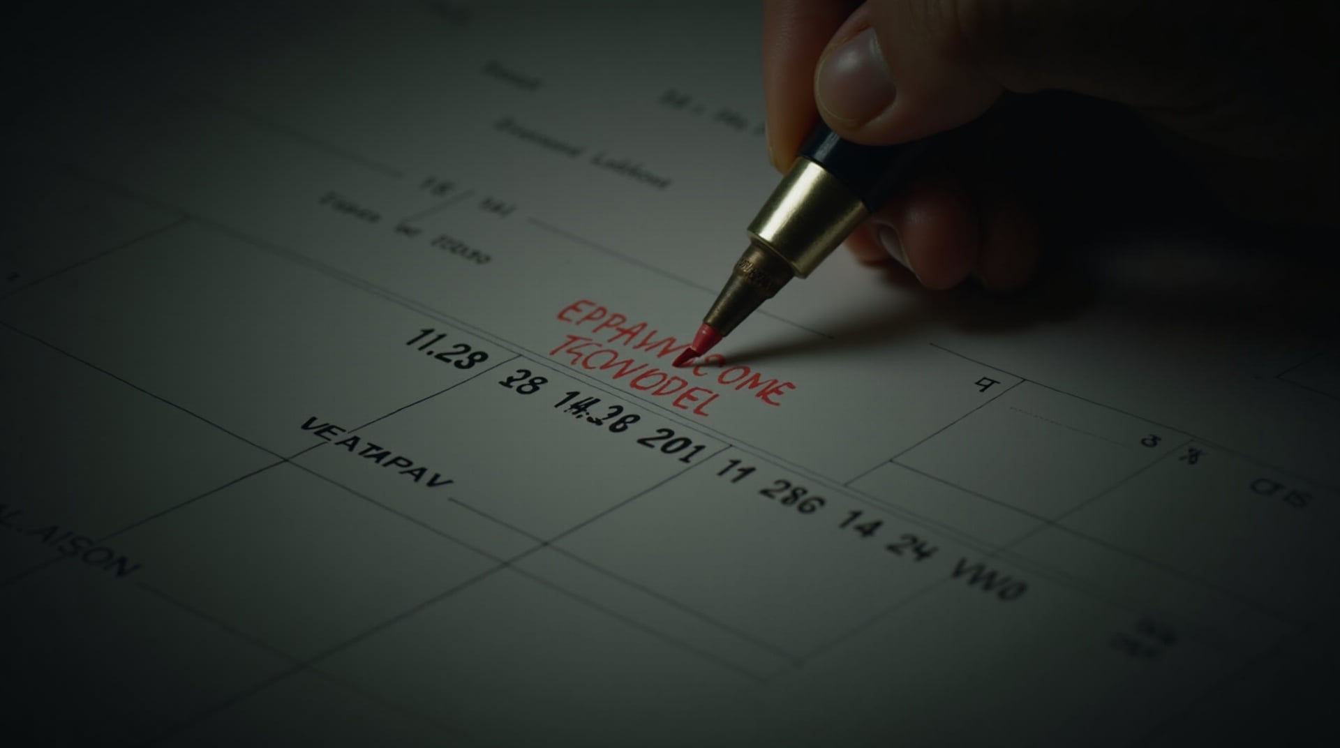 Deadline calendar