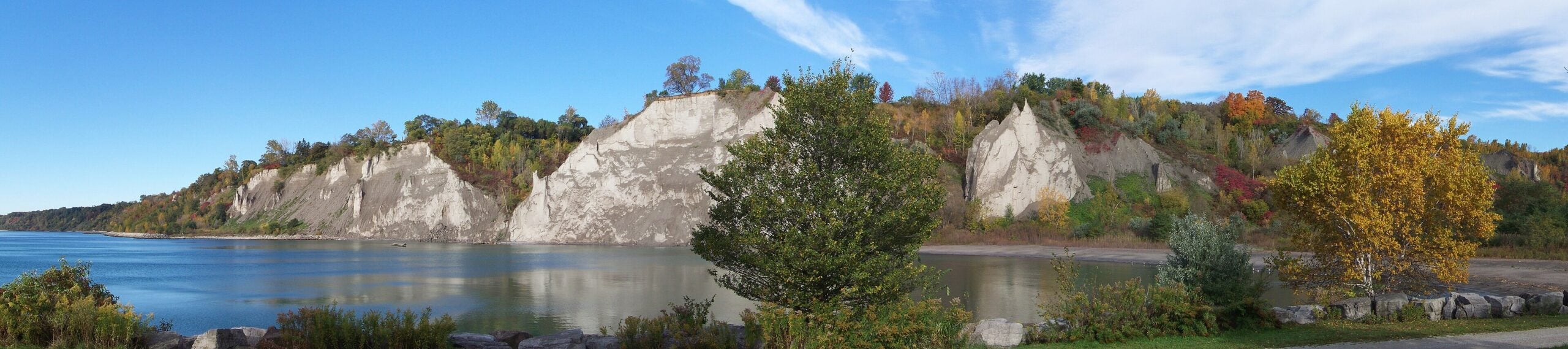Scarborough Bluffs at sunrise