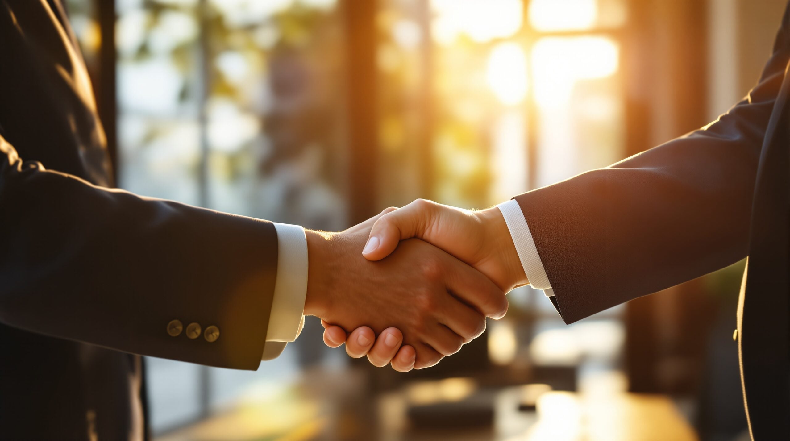 Agreement handshake
