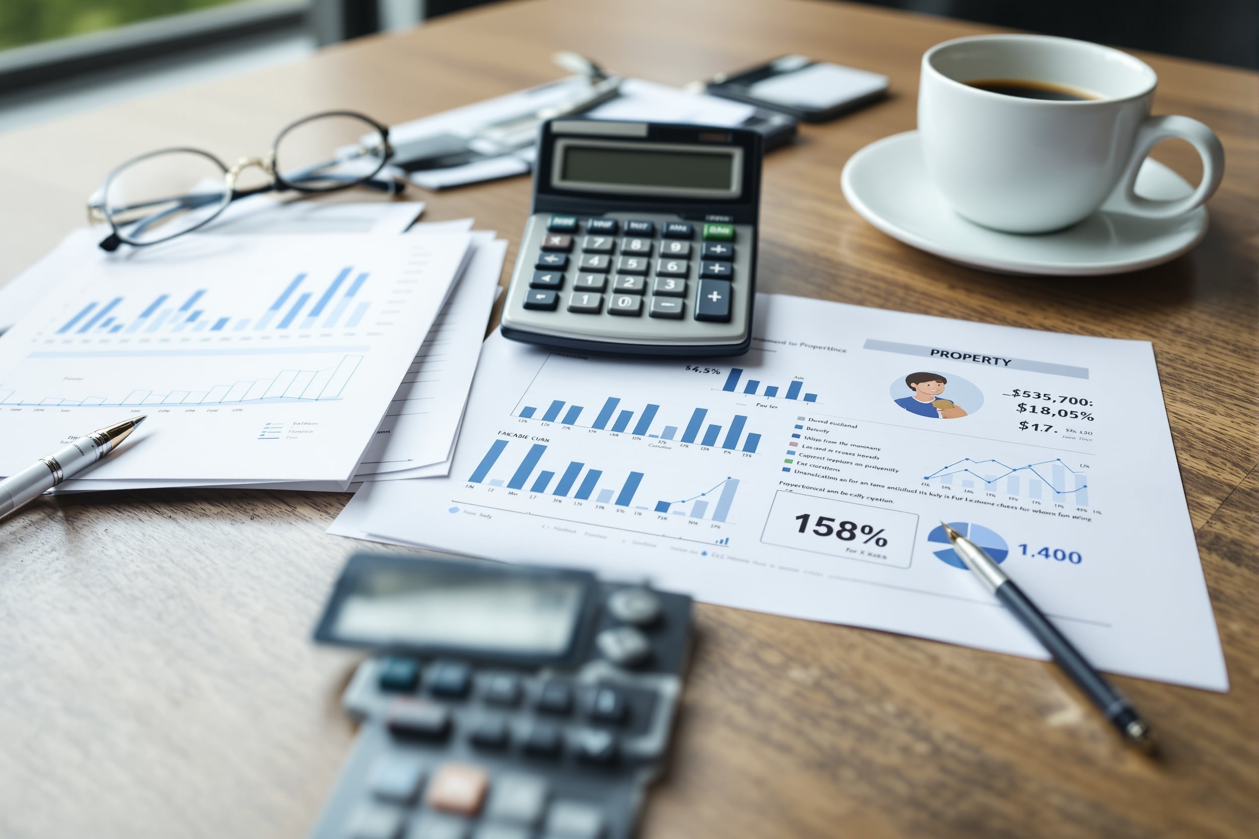 Property division calculation workspace